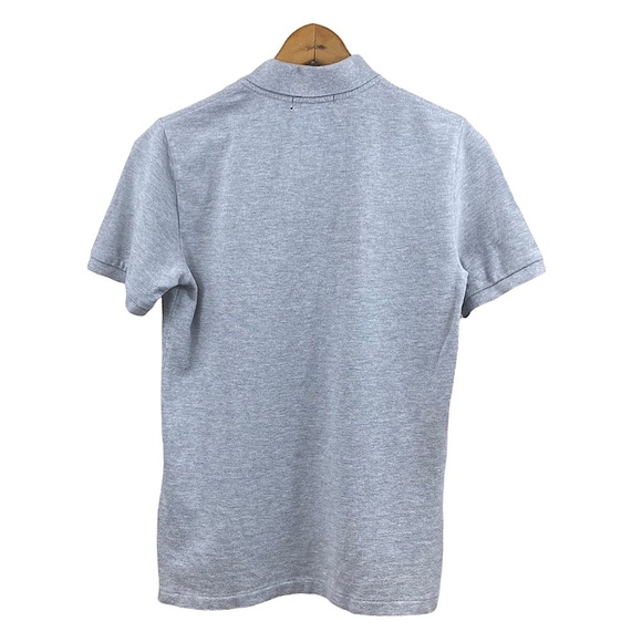 POLO Ralph Lauren Classic Cotton Mesh Polo Shirt Pony SS Heather Grey M 10-12 - Picture 11 of 15